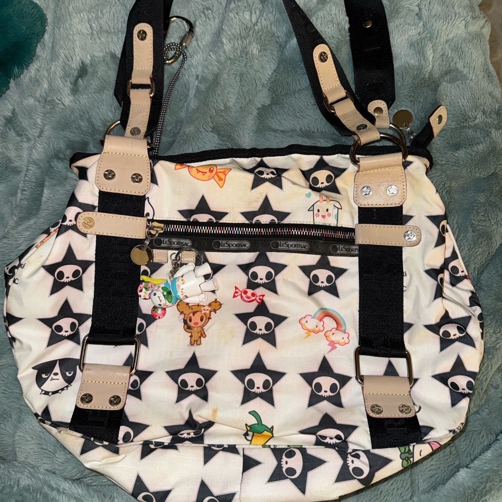 Lesportsac Black Lesportsac Zucca LeSportsac X ZUCCa Collection